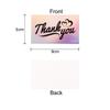 50Pcs Multiple Styles Laser Thank You Cards for Supporting My Small Business Order Shopping Purchase Thanks Greeting Card