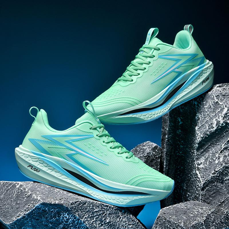 Comfortable Fit Women Stylish Running Shoes Marathon Athletic Shoes Breathable Lightweight Men Trend Athletic Shoes