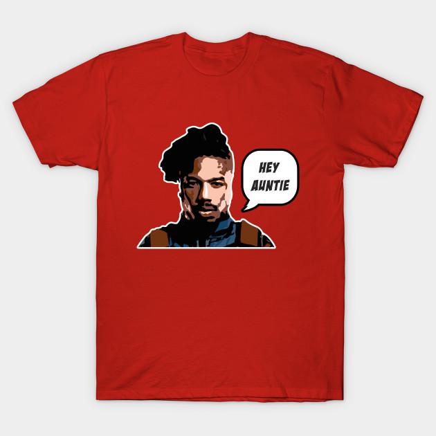 killmonger hey auntie t shirt