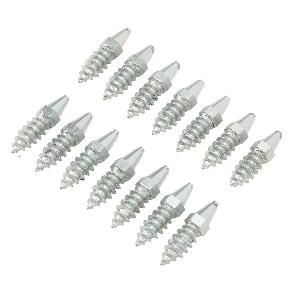 50PCS Wheel Tyre Stud Slip Resistant Strong Grip Snow Tire Spikes for Loader Skid Steer Tractor Forklift Motorcycle