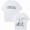 The Weeknd Beeil dich Morgen T-Shirts Unisex Damen Sommer Lässig Rundhals Kurzarm Hemden