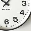 KATOMOKU plywood clock 15 Brown Wall clock Sweep movement 36cm km-92BR (Quartz clock)