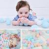 100Pcs Thickened Ocean Ball Children's Toys Colorful Ball Children Outdoor Playground Plastic Balls Explosion-proof Colored Toys