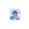 Stitch PU Leather Short Zip Wallet Cute Cartoon Coin Purse ID Card Holder for Women Students 6pcs
