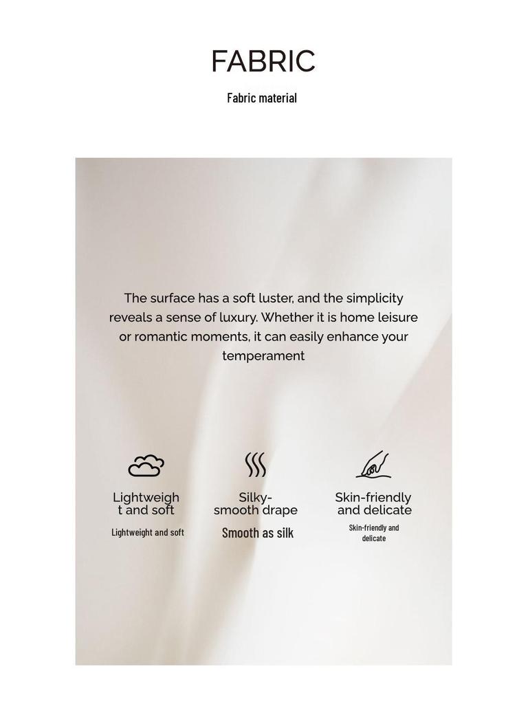 Yaoting Plus Size Satin Chiffon Feather Long Robe Pajamas WP5013