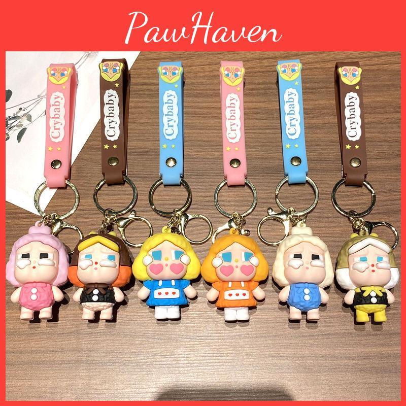 Crybaby Cartoon Cute Doll Keychain Pendant For Bags Decoration Gifts And