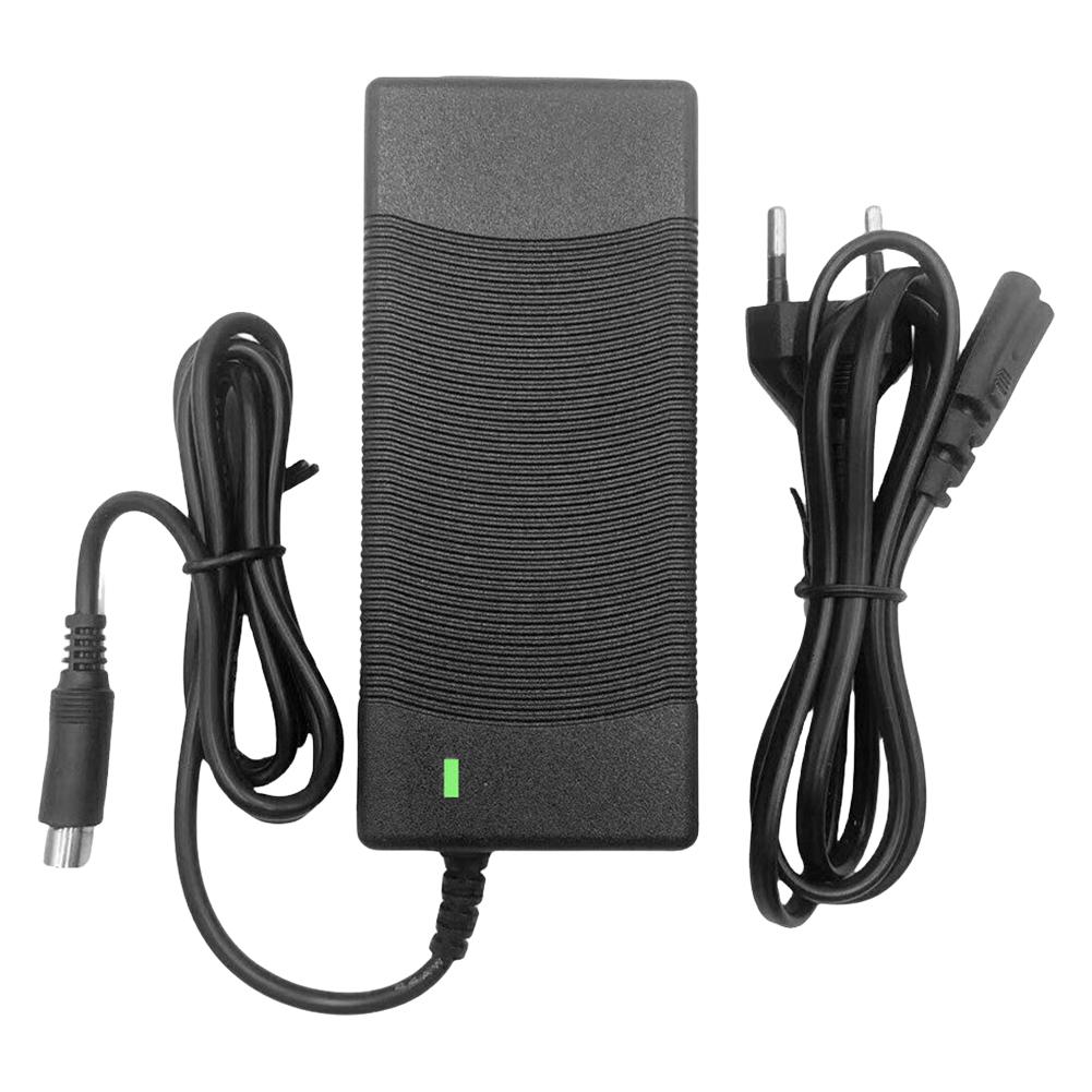 

42 В 2 А зарядное устройство для литиевых аккумуляторов для электровелосипеда, зарядное устройство для литий-ионных аккумуляторов, адаптер для аккумуляторов с вилкой EU US UK для электровелосипеда, ховерборда, скутера