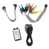 1Pc USB Logic Analyzer ABS 120*50*10 Mm W/colored Wires 0-5V For ARM FPGA Debug Tool 24M Samples 8 Channels Electric Accessories