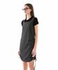 Bb' BENETTON Square Neck Nylon Dress (Black)