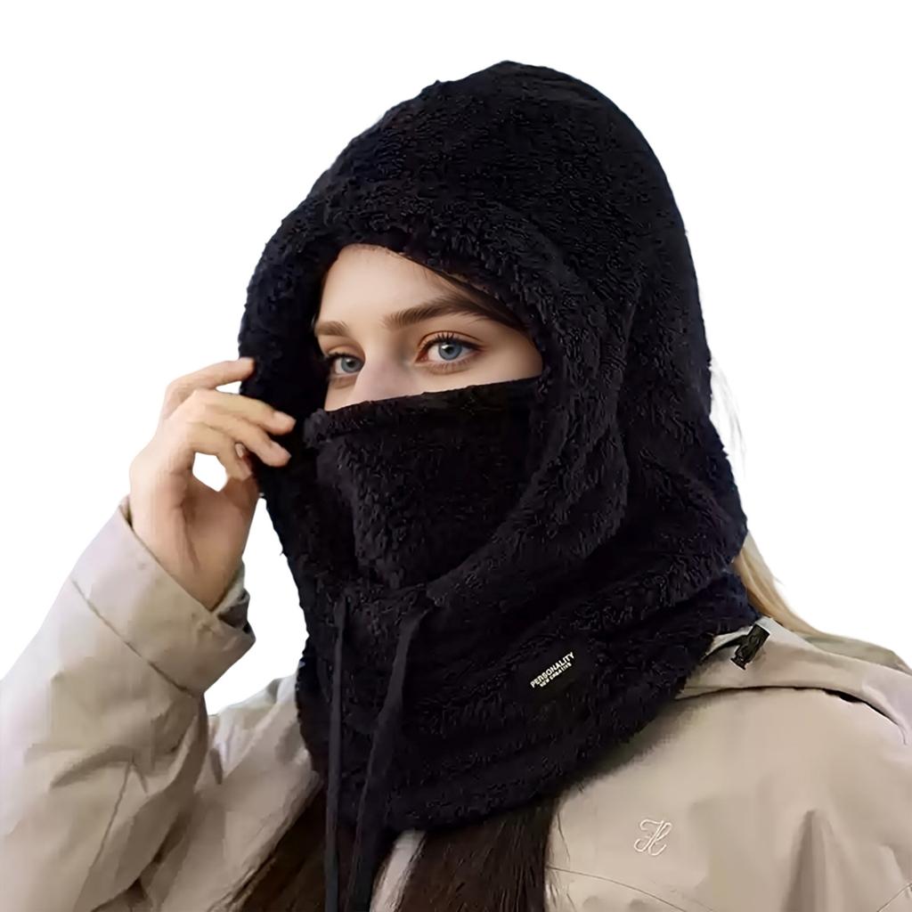 Cycling Windproof Hooded Neck Warmer Windproof Outdoor Cold Weather Neck Warmer for Running Skiing Cycling