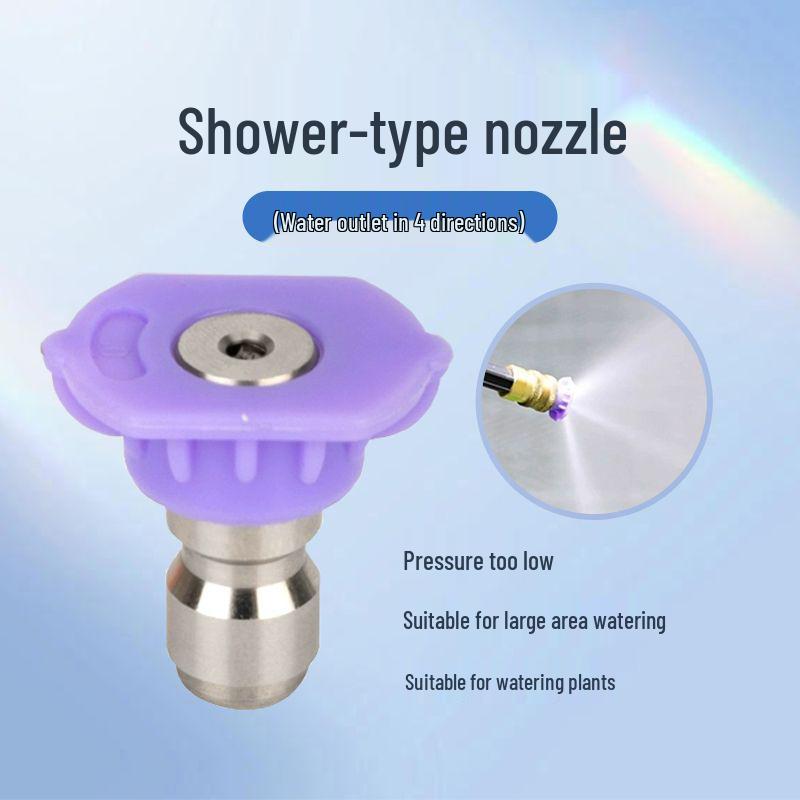High-Pressure Car Washer Nozzle: Quick-Connect Water Gun for Home Cleaning