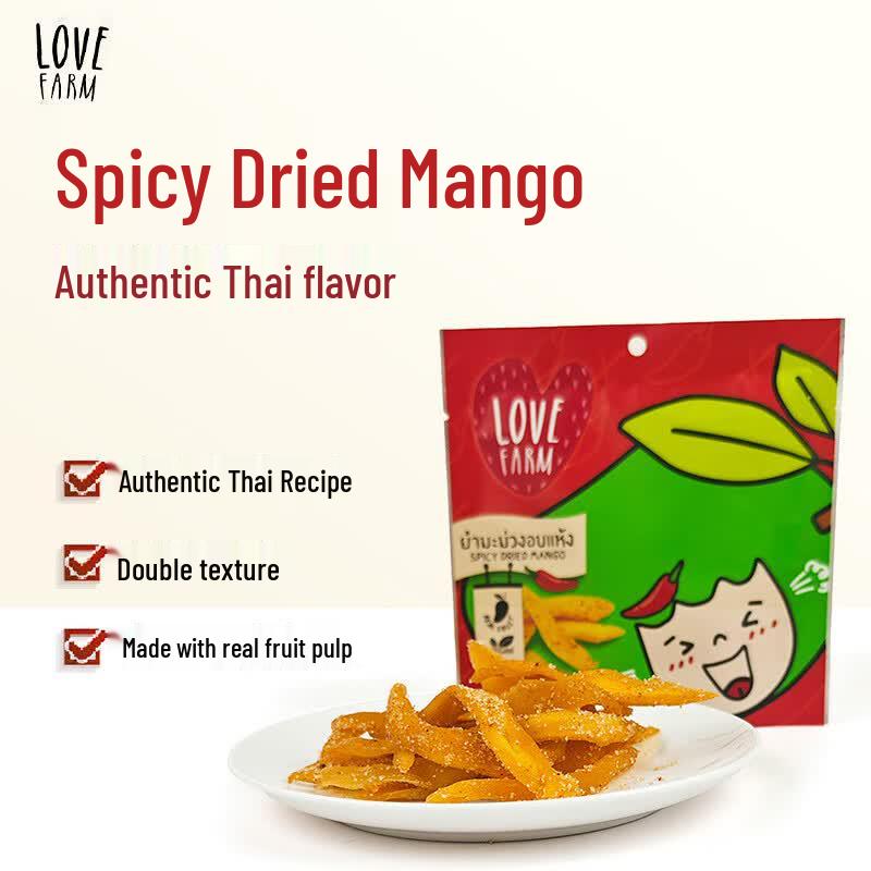 LOVE FARM Thai Dried Mango Snack