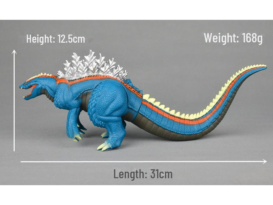 

Мягкая резиновая подвижная модель Годзиллы Гамера - игрушка-динозавр Черепаха-монстр