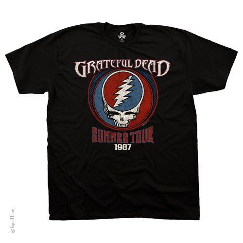 

Футболка унисекс Grateful Dead Summer 87 Tour Bk Syf Garcia Lesh