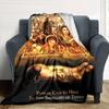 Lord Rings Customize Your Name Blanket Cozy Personalized Blanket Ultra-Soft Versatile for Office Sofa Bed Livingroom Four Seasons Multipurpose