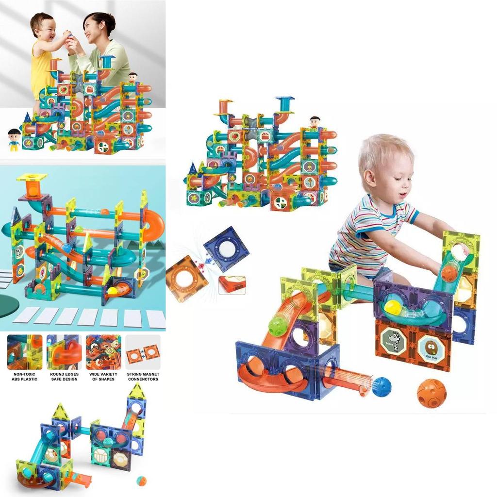 Magnetic Lighting Building Blocks With Multicolor Educational Design**