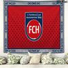 FC Heidenheim Wall Tapestry Aesthetic Wall Hanging Printed Fabric Blanket Decorative Tapestries for Bedroom Living Room Home Decor