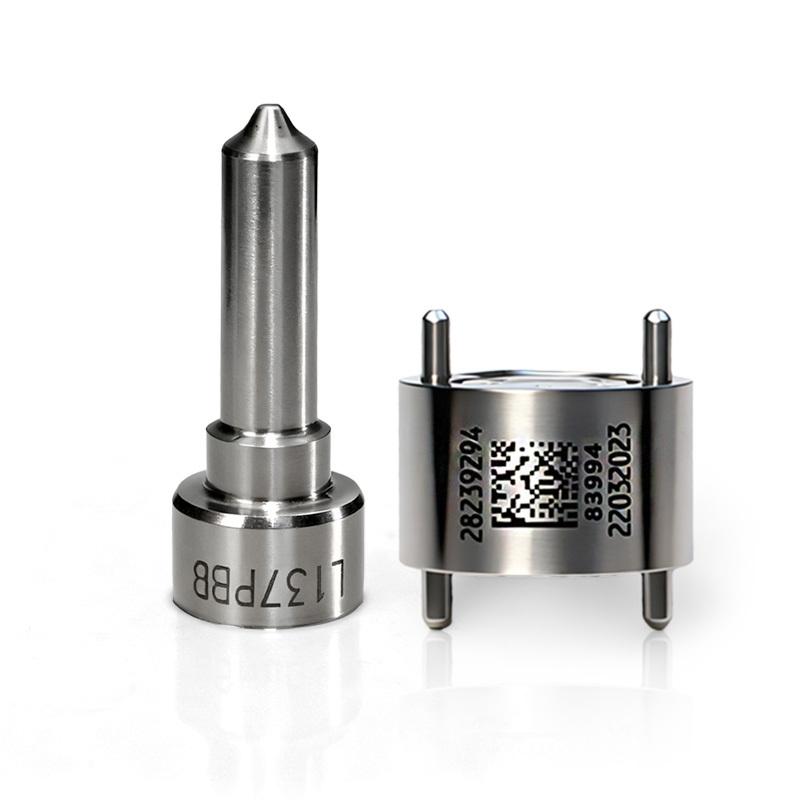28239294+L137PBD Common Rail Fuel Nozzle And Control Valve Combination Kit Suitable For Delphi Injector EJBR03701D Model XD1524