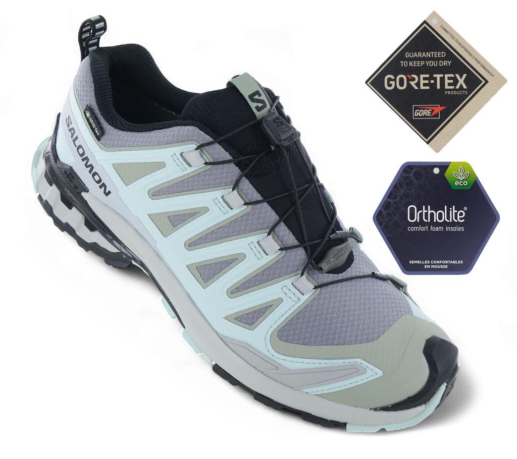 Salomon XA PRO 3D V9 GTX W - GORE-TEX - Damen Wanderschuhe Trail-Running Schuhe 478231 ORIGINAL