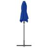 Garden Sun Umbrella Azure Blue 370 x 197 x 239 cm