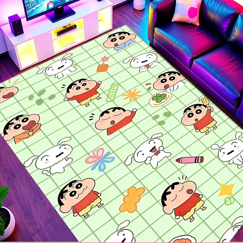 Cartoon comics Print Rug, Washable Floor Carpet, For Entryway Dorm Laundry Room Office Study, Home Decor Birthday Christmas Gift