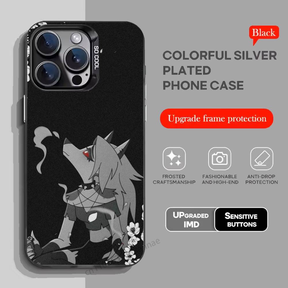 H-Helluva B-Boss Phone Case for iPhone 15 16 Pro Max  Air SE 11 13 Pro 14 Plus 12 11Pro 15Pro Max 16e Cover