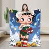 B-Bettys Boops Blanket Quality Super Soft  Throw Blanket Winter Children Home Decor Fluffy Bedspread