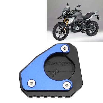 Motorcycle Kickstand Extender Pad Support Plate Aluminium Alloy Replacement for G310GS 2017‑2018
