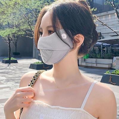 Cycling Ice Silk Face Mask Anti-UV Sun Protection Unisex Adjustable Breathable Bandana Hunting Running Sport Mask Scarf