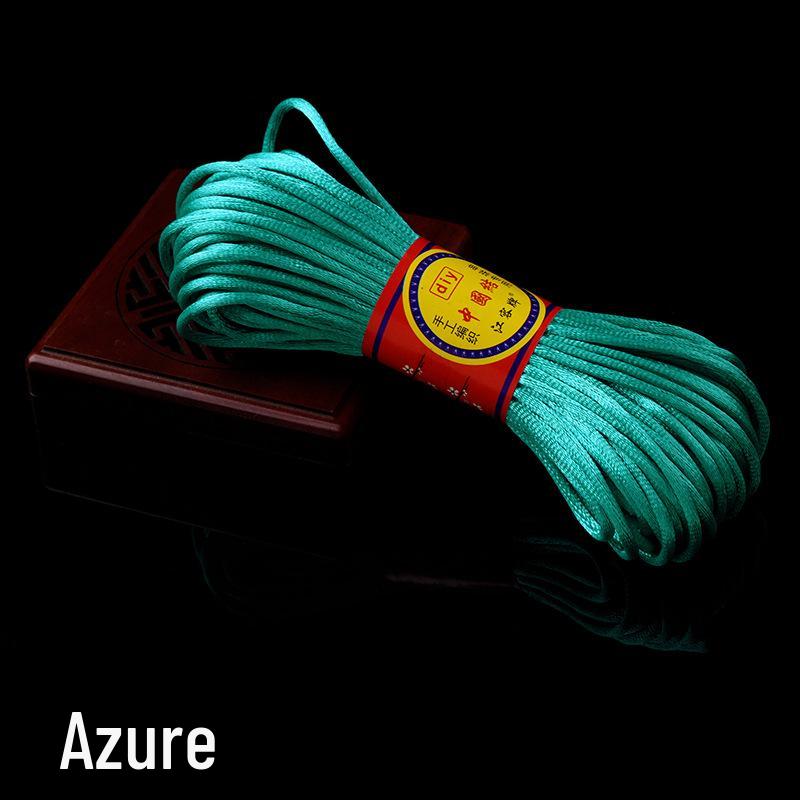 Red Polyester Chinese Knotting Cord for DIY Bracelets and Beading