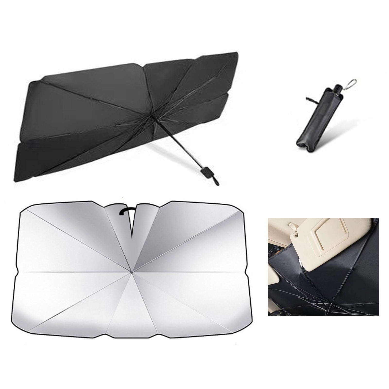 

Compatible 2023 Toyota Rankle 70 Car Sun Shade Umbrella Type Sun Shade Umbrella Type Opening S