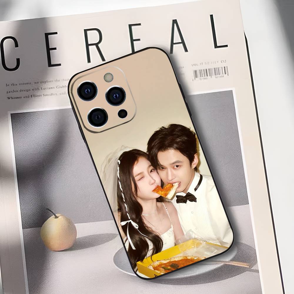 Speed and Love Jin Zhao Jiang Mu Esther He Yu Phone Case For iPhone 17,16,15,14,13,12,11 Plus,Pro Max,XS,Soft Black Cover