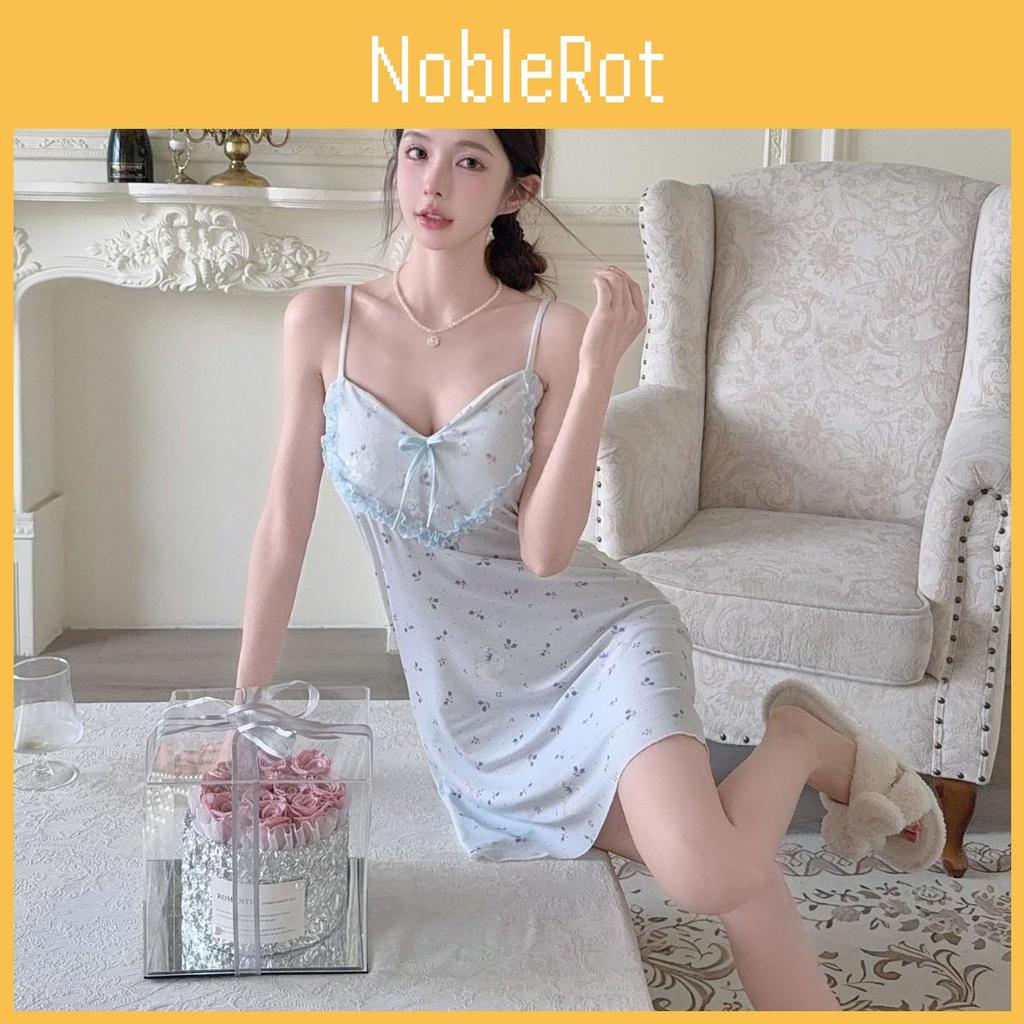 Ice Silk Womens Vneck Sleep Dress Thin Summer Sleepwear For Home Relaxation