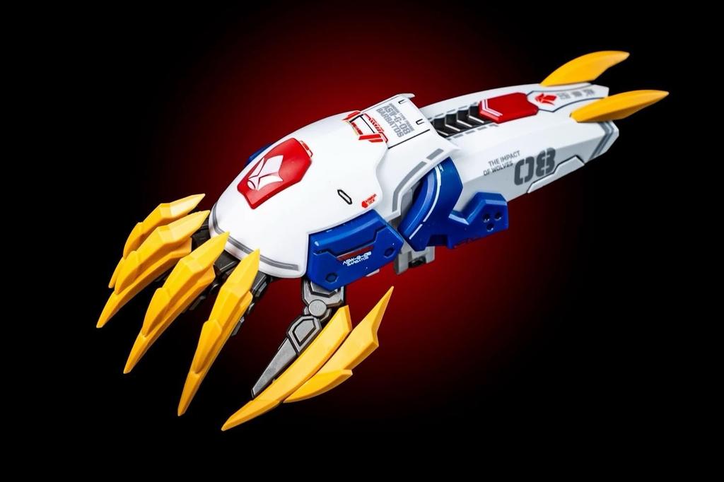 MGSD Gundam Barbatos Custom Detail-Up Claw Parts with Water-Transfer Decals [Parallel Import]