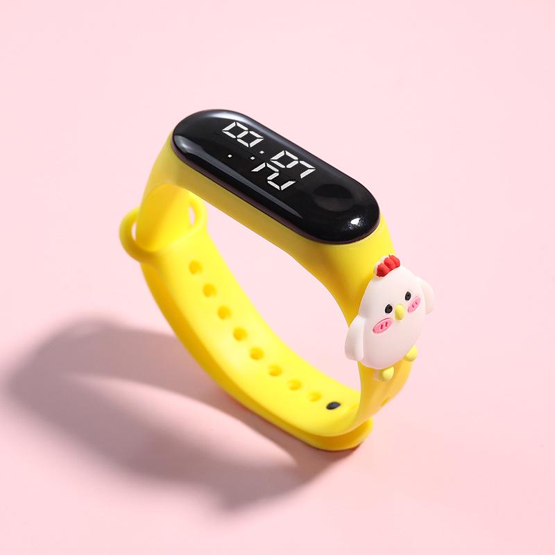 Summer Ice Cream LED Sport Watch: Cute Student Swimming Electronic