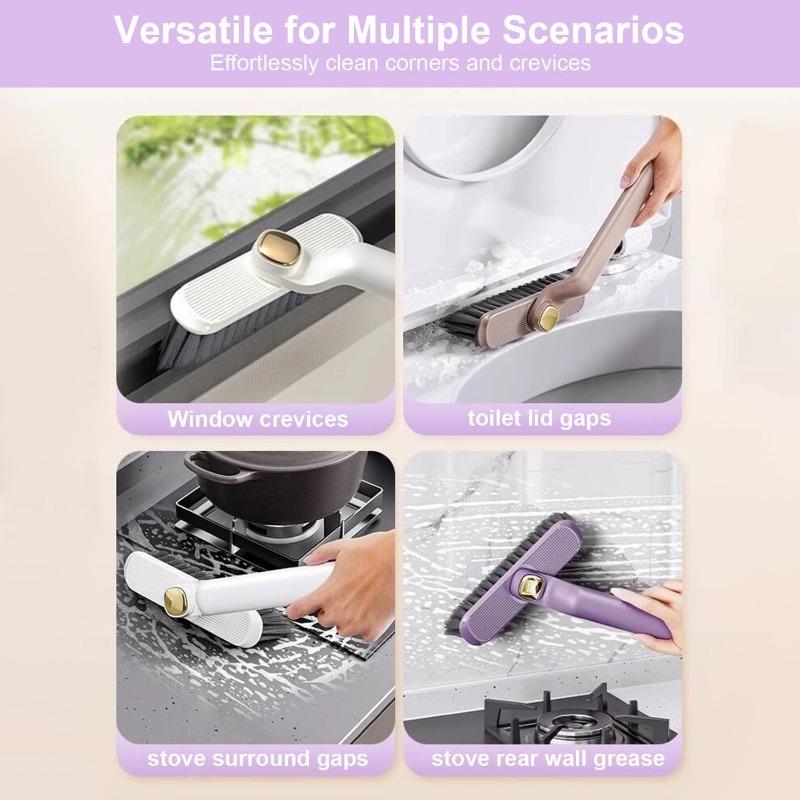 Multi-function Rotary Slit Cleaning Brush 360 Degree Rotating Slit Cleaning Brush, Bristle Slit Cleaning Brush, Kitchen Cleaning