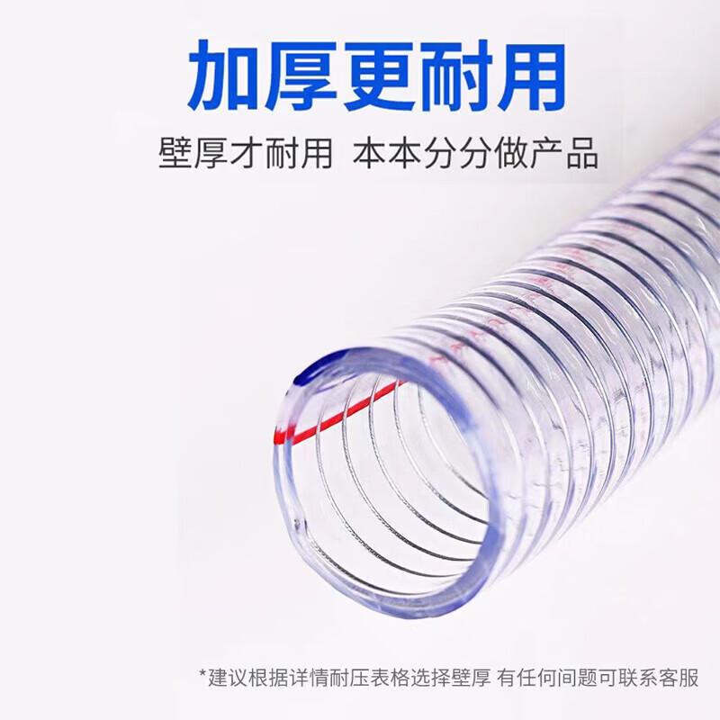 SanYou Transparent PVC Steel Wire Hose