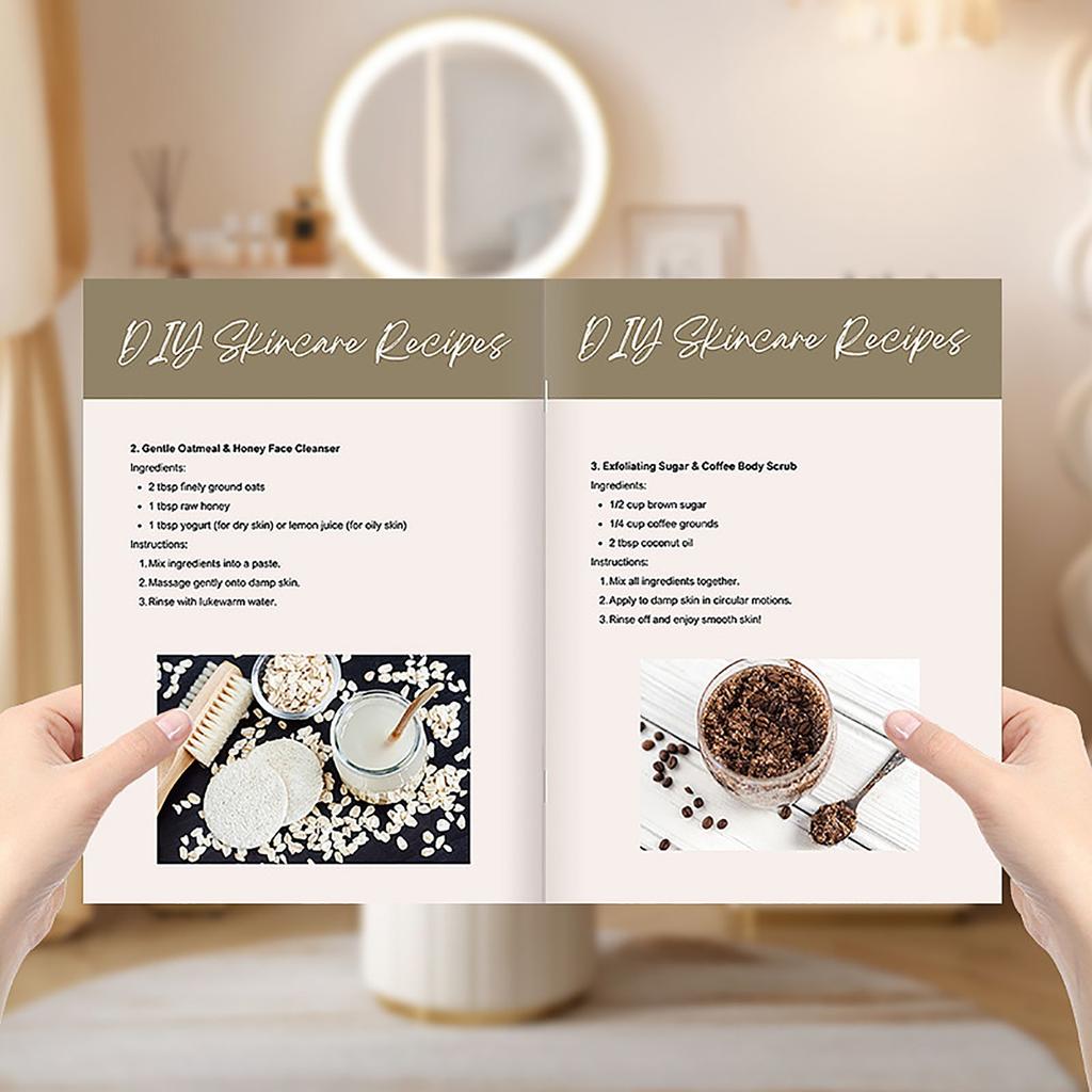 DIY & Skin Journal – Natural Beauty Notebook
