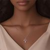 Necklace 925 Silver Cross Moonlight Guardian Dreamcatcher Necklace For Women Fashion Birthday Anniversary Jewelry Gifts