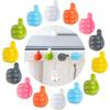 Handgeformter Gummihalter Brillenkabel Netzkabel Ladeleitung Selbstklebender Mini-Haken Auto-Aufbewahrungsorganisator Gadget-Dekorationen