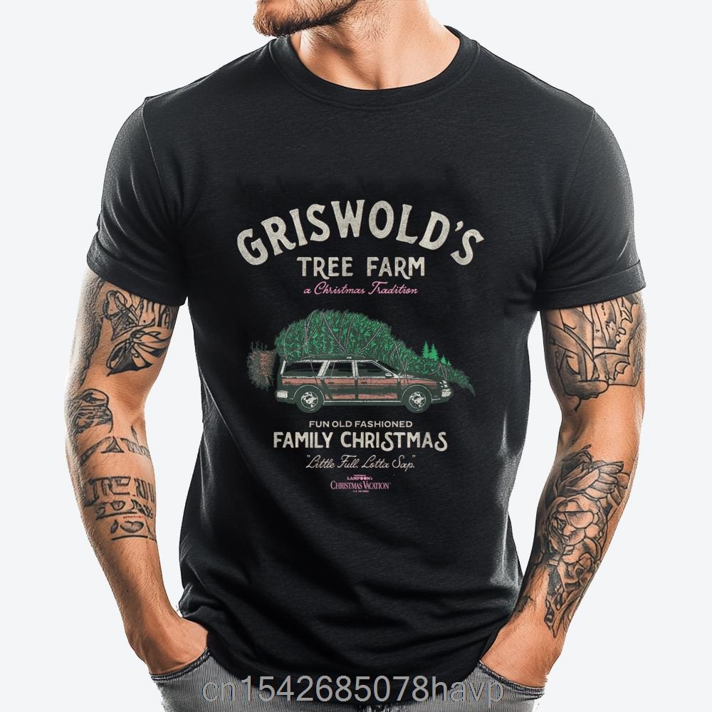 National Lampoon Christmas Vacation Full Rv Graphic T-shirt Classic Streetwear Printed Tshirt Casual