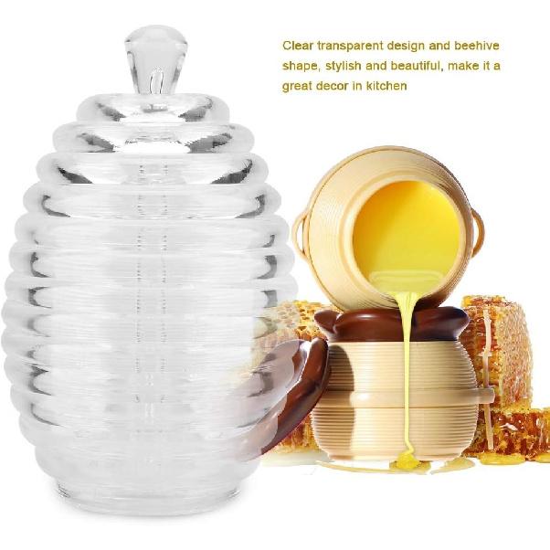 

Контейнер для меда Улей Горшочек для меда Прозрачная банка для меда Банка для меда, Горшочек для меда, для дома, кухни