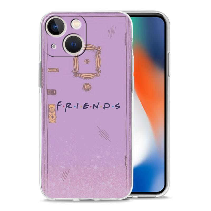 Custodia per Telefono Central Perk Coffee Friends Serie TV Per iPhone 17 16 15 11 12 14 13 Pro Max Mini X XS XR 7 Plus 17E Copertura Antiurto