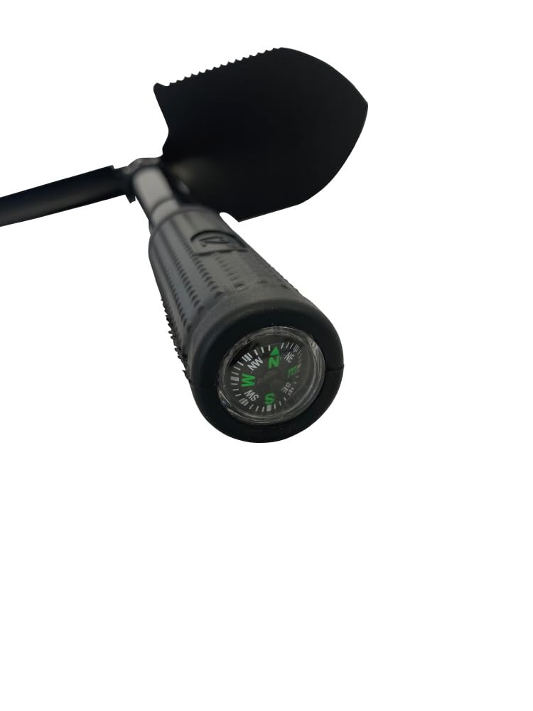 SIGNET Separate Shovel with Compass and Pick 98198 Multi-Use Function,