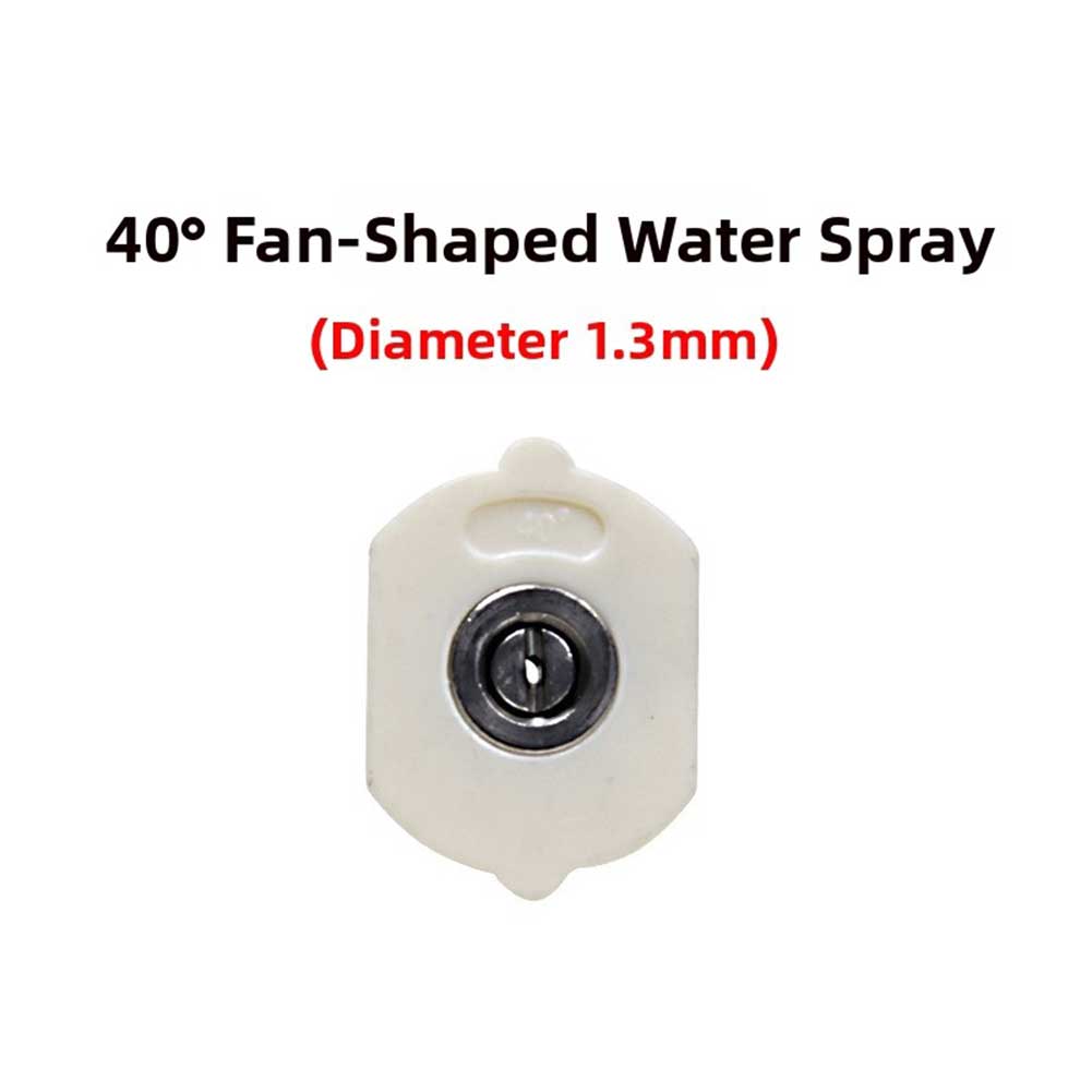 Pressure Washer Swivel Coupling With 5 Spray Nozzle Tips, 90° Rotation, 4500 PSI, 1/4" Quick Connect