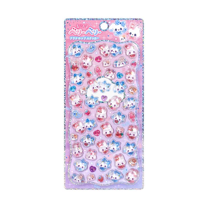 1 pc/4 pcs Japanese Style Cartoon Sweet Animals Mini 3D Relief Stickers Scrapbooking Diy Journal Cute Stationery Sticker School