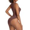 Women's Fashion Vest Panties One-Piece Fitted Bodysuit With Slimming Waist And Hip Lifting Seamless Shaping Bodysuit