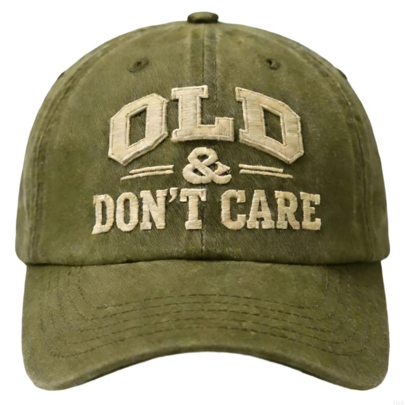 Multifunctional Cotton Baseball Hat With Detailed Embroidery And Practical Construction Outdoor Sports Cap Y08E