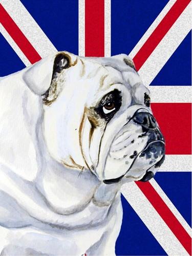 bulldog union jack briti Retro Metal Tin Sign Poster Plaque Garage Wall Decor A