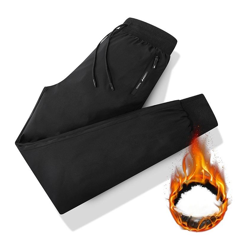 Winter Down Cotton Pants Men's Lamb Velvet Pants Wearing Cotton Pants on The Same Winter and New Style
